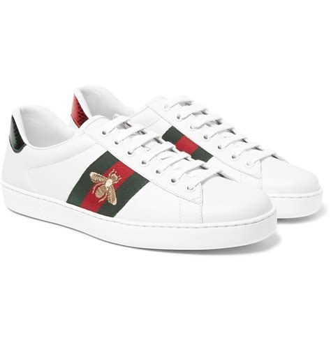 white Gucci shoes men